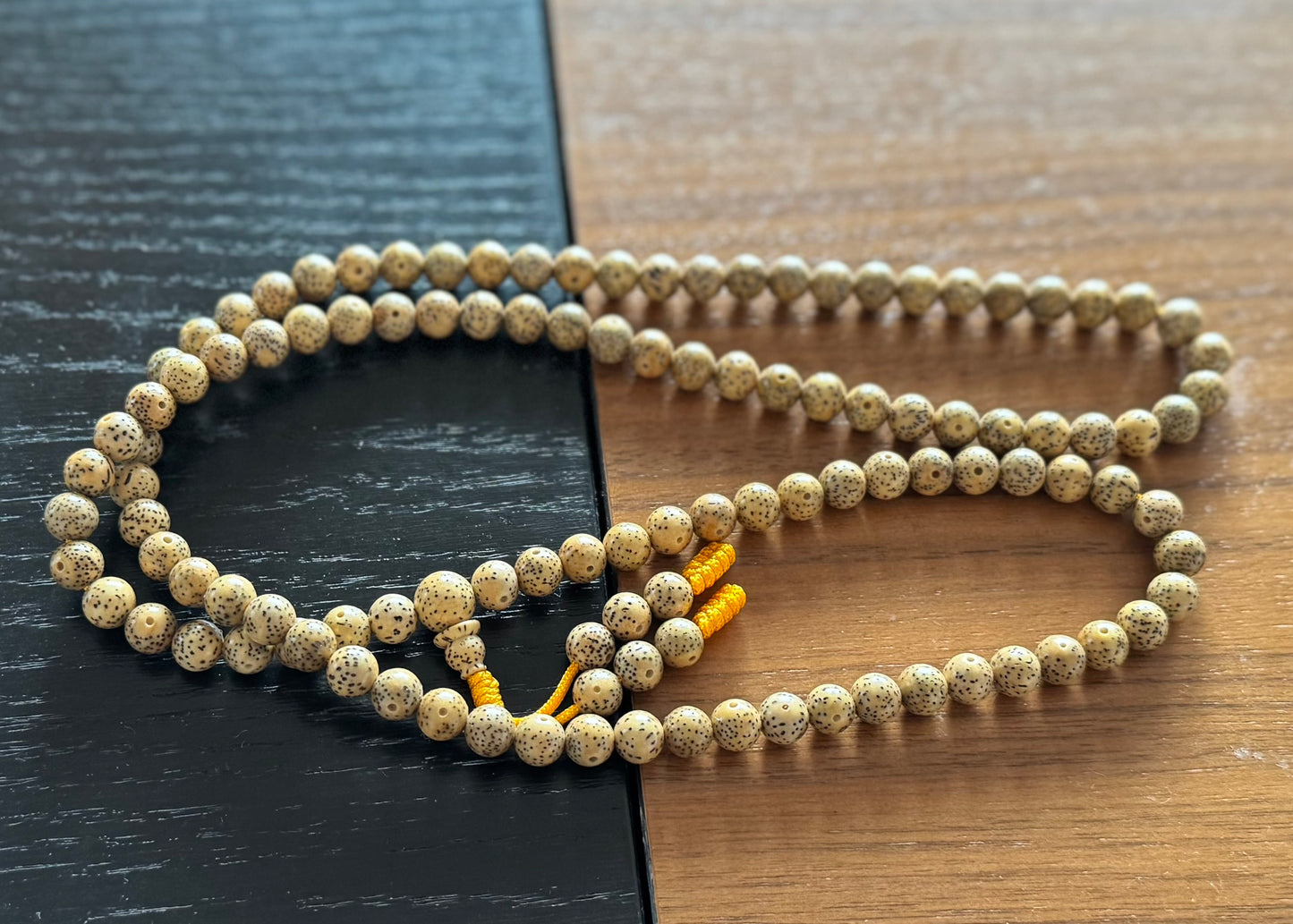 Holz-Mala, Meditation-Mala, Yoga-Mala, 108 Perlen, 7mm