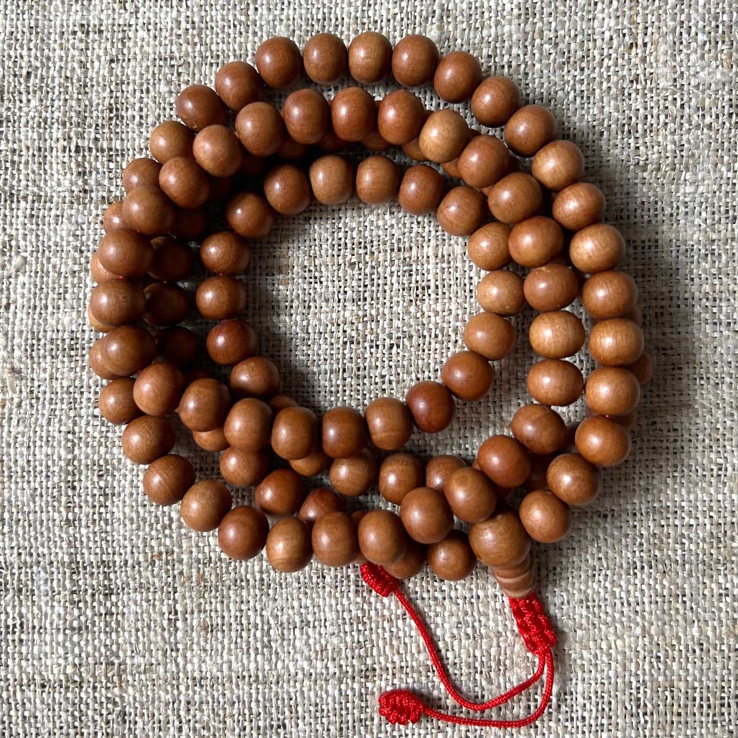 Holz-Mala, Meditation-Mala, Yoga-Mala, 108 Perlen, 8mm