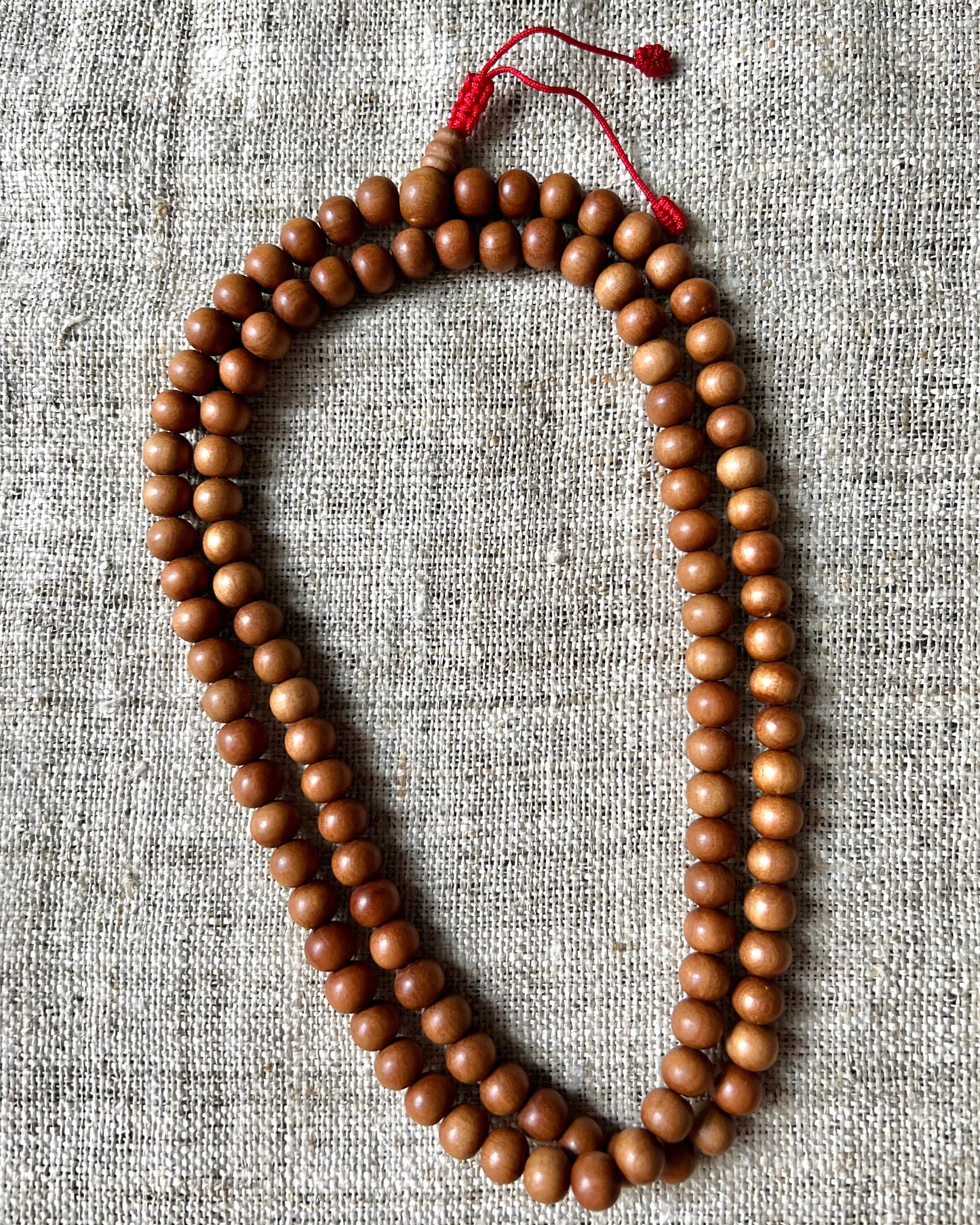 Holz-Mala, Meditation-Mala, Yoga-Mala, 108 Perlen, 8mm